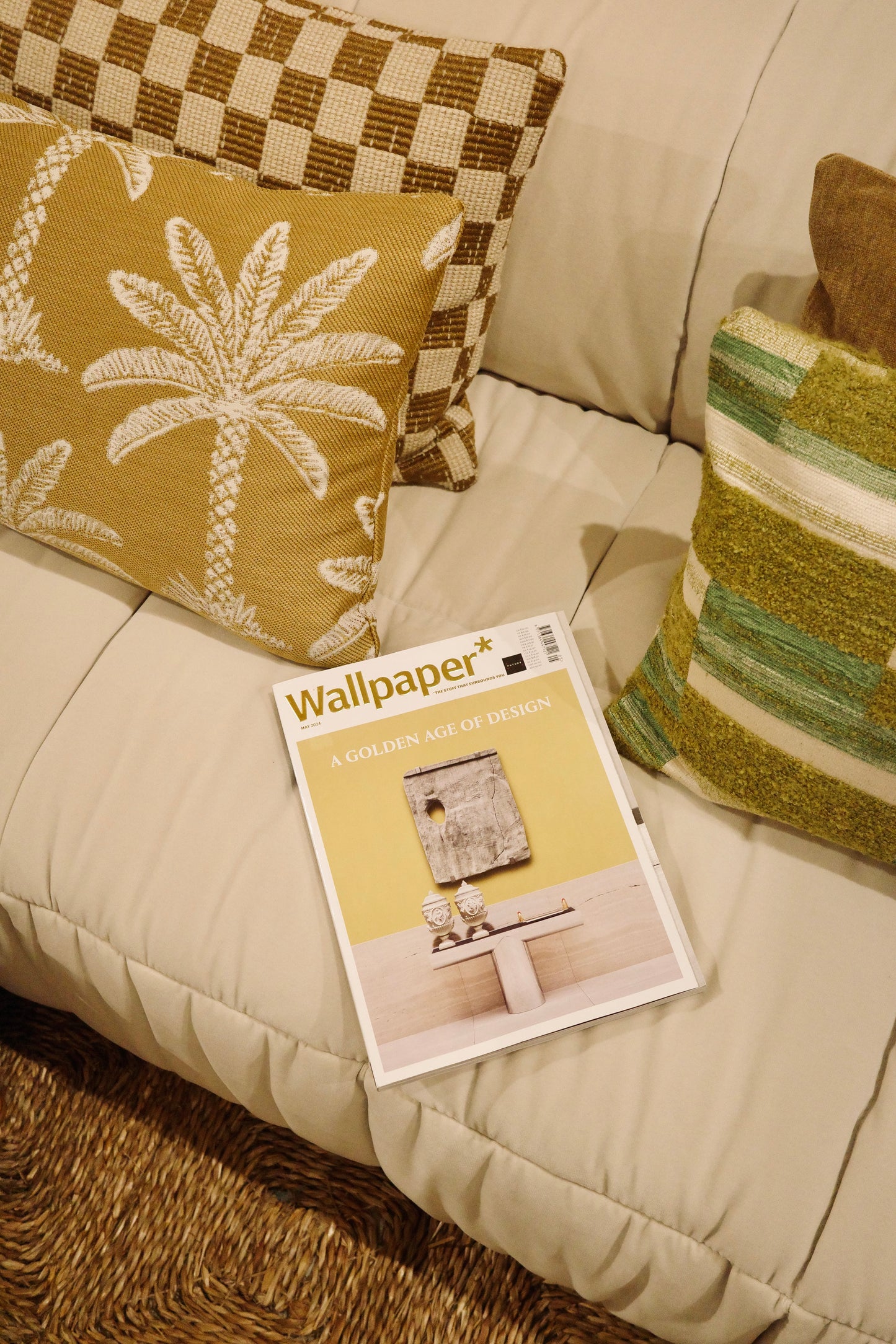 Elitis Palms cushion