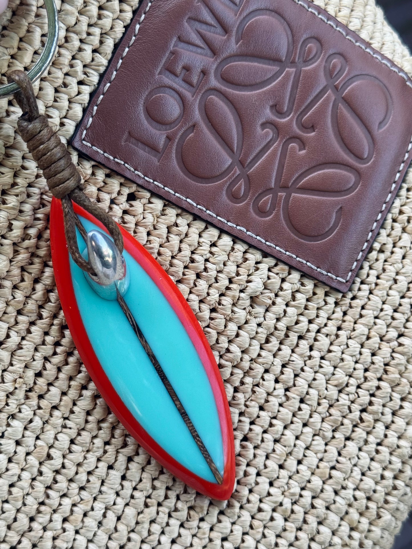 Santa Cruz 4 surf keychain