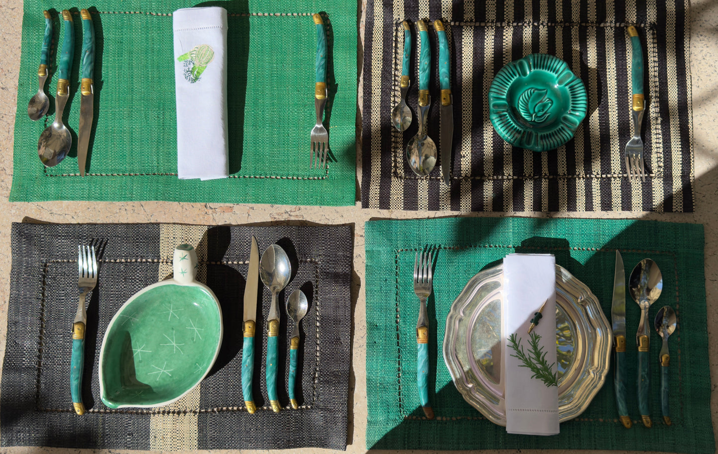 Placemats Jamaica set of four
