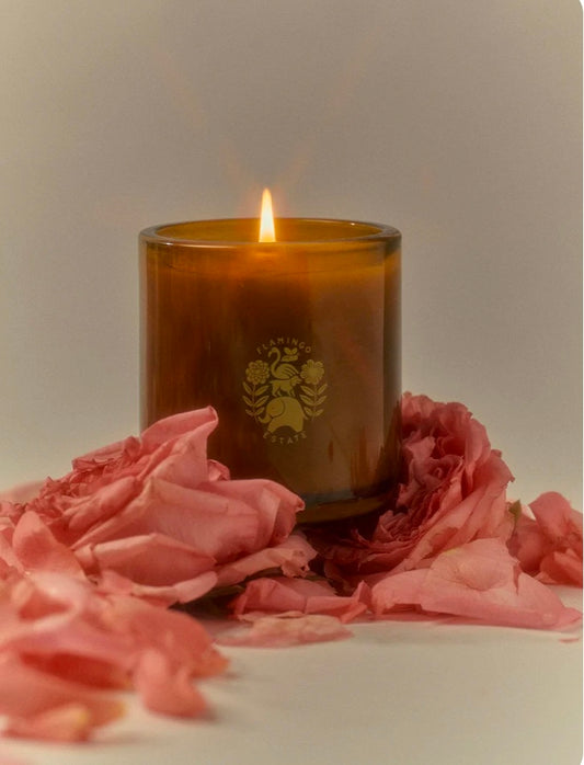 Flamingo Estate Night Blooming Jasmine & Damask Rose Candle
