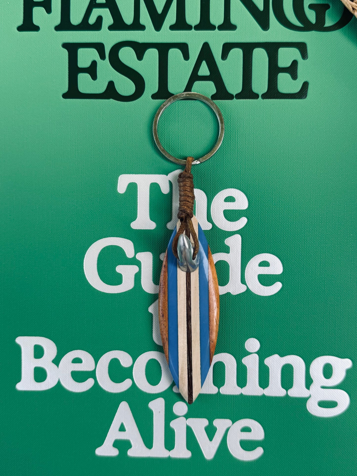 Santa Cruz 2 surf keychain