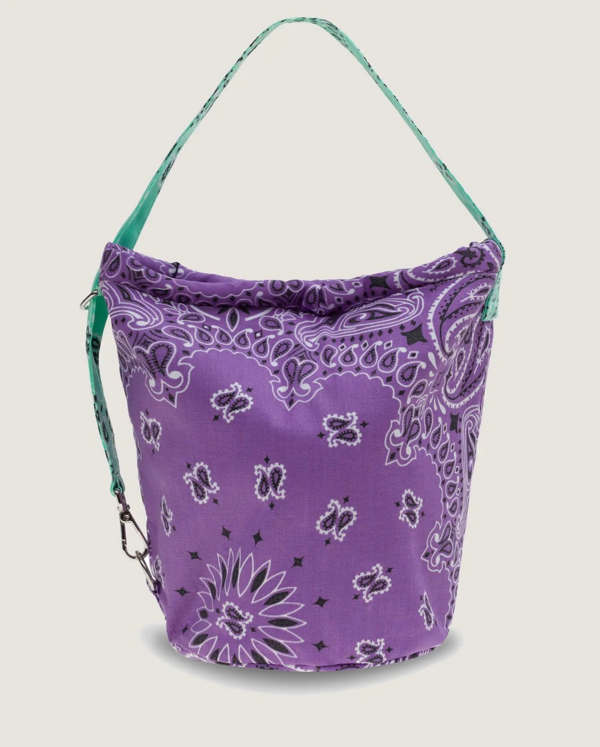 Call it by your name Lila/mint bucket bag