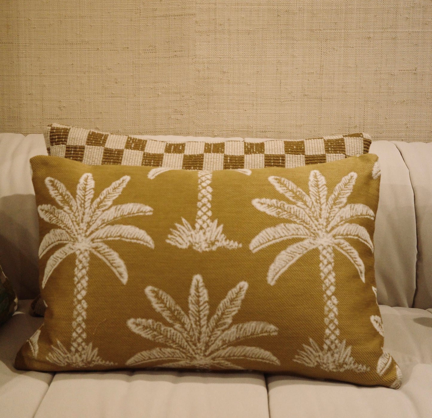 Elitis Palms cushion