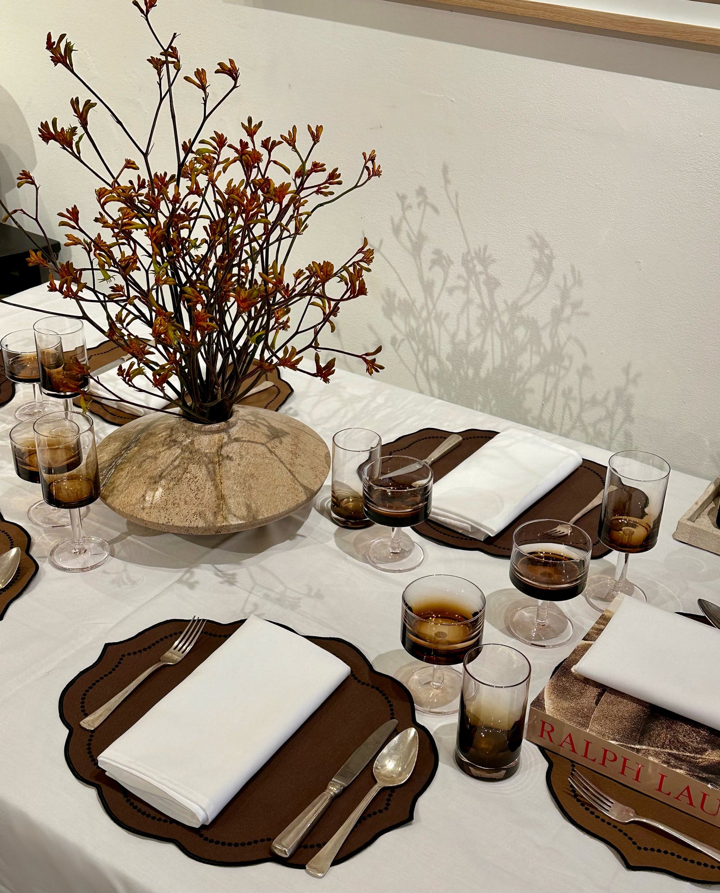 Blank Space x Noëlle Placemats Brown set of 2
