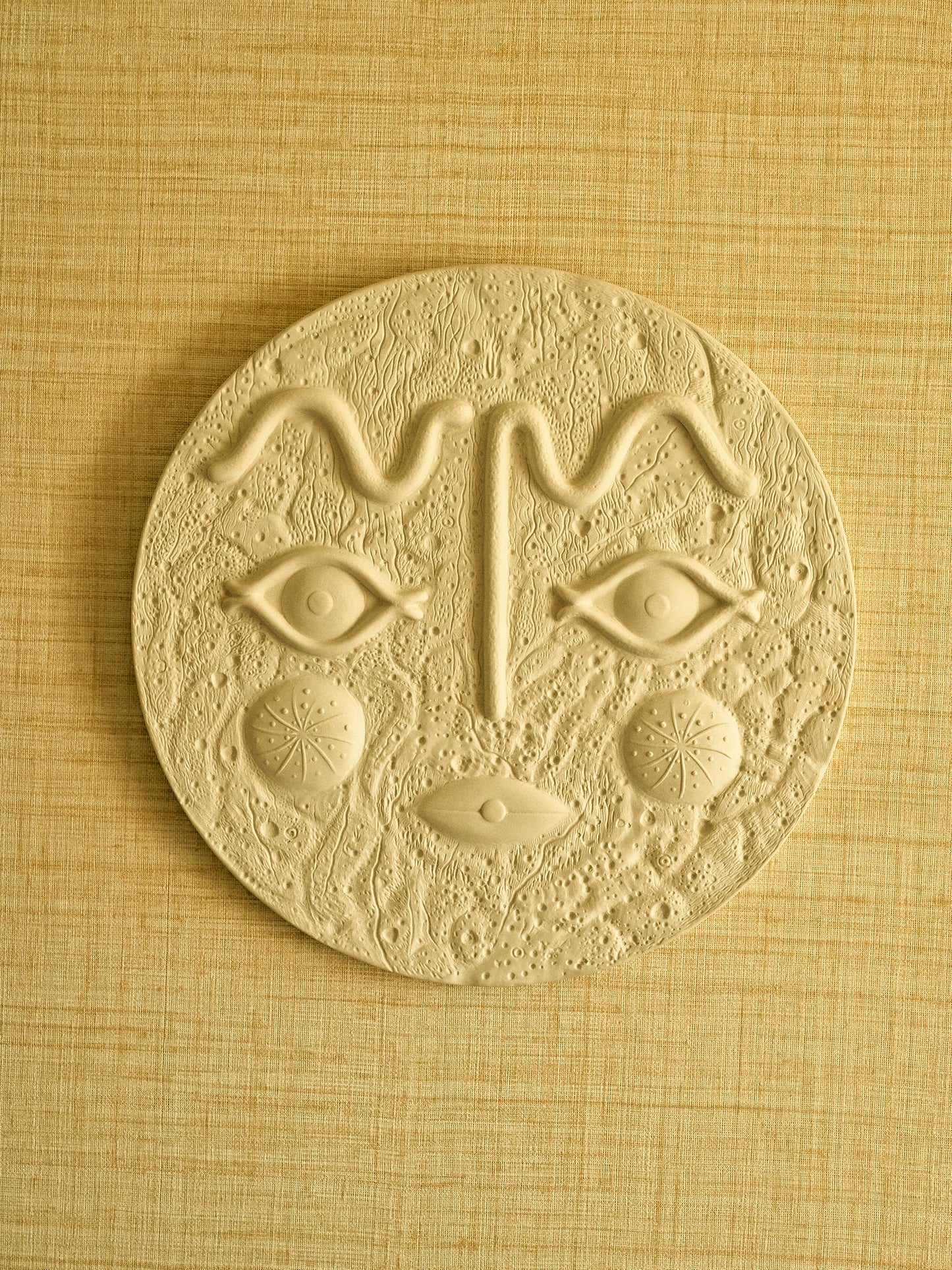 Morning sun ceramic wall object Anna Nina x Noëlle limited edition