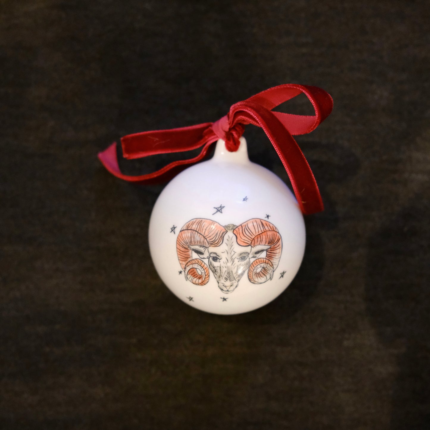 Aries Christmas Bauble Noëlle x Royal Goedewaagen limited edtion