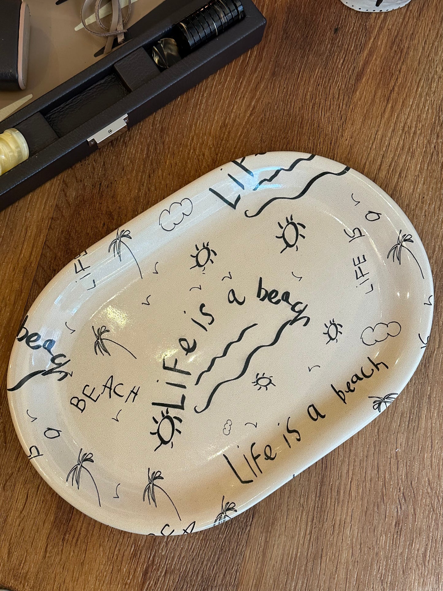 Sensi studio life is a beach platter