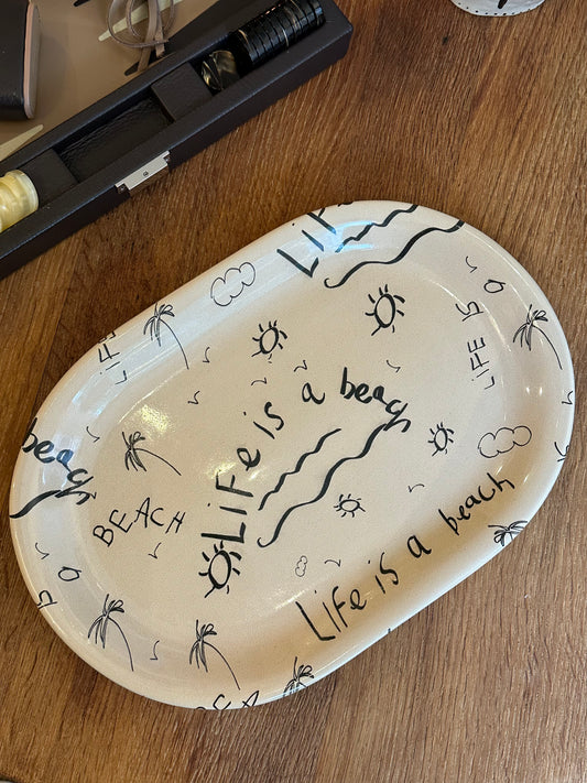 Sensi studio life is a beach platter