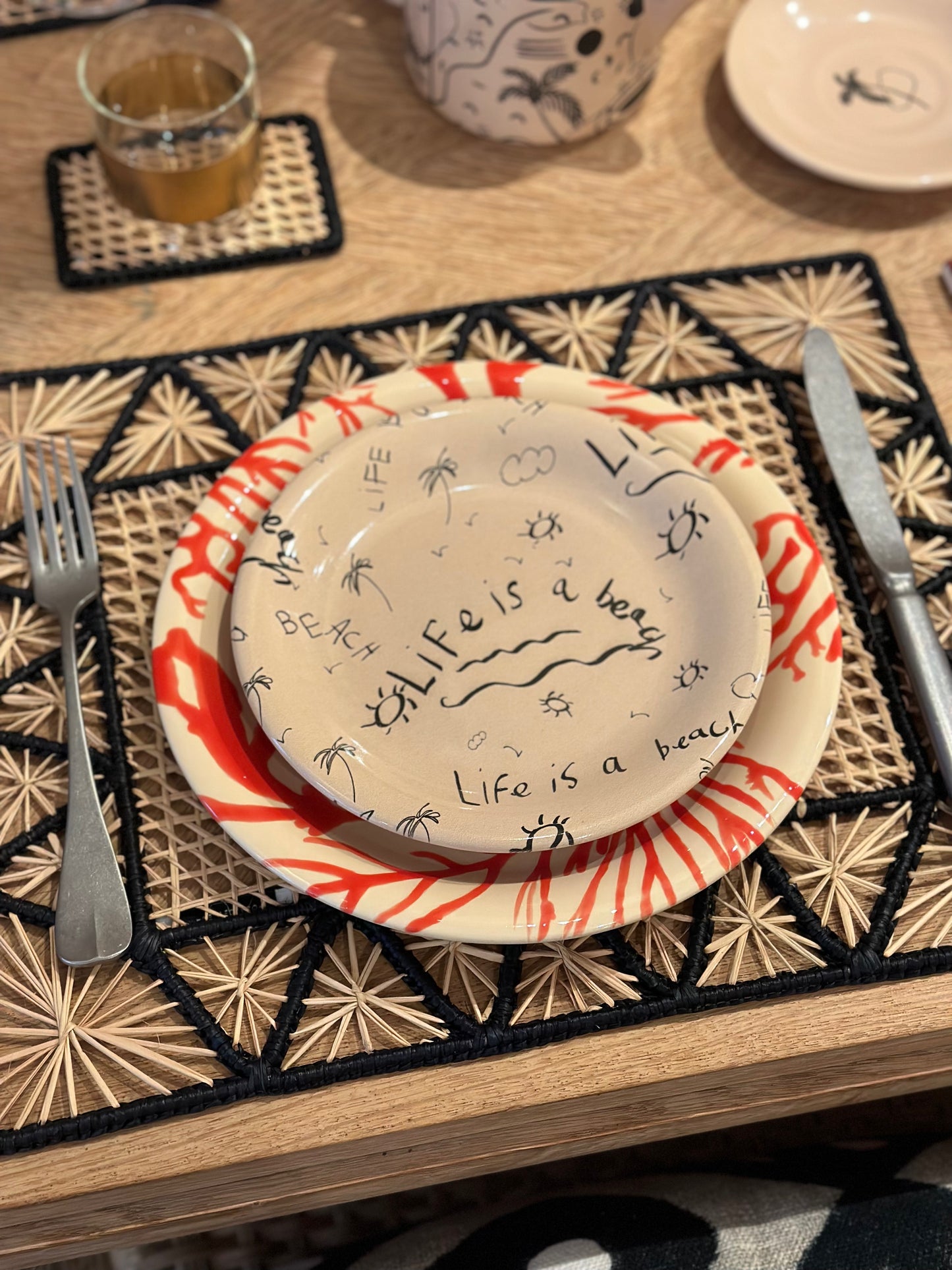 Sensi studio Beach Palm Plate