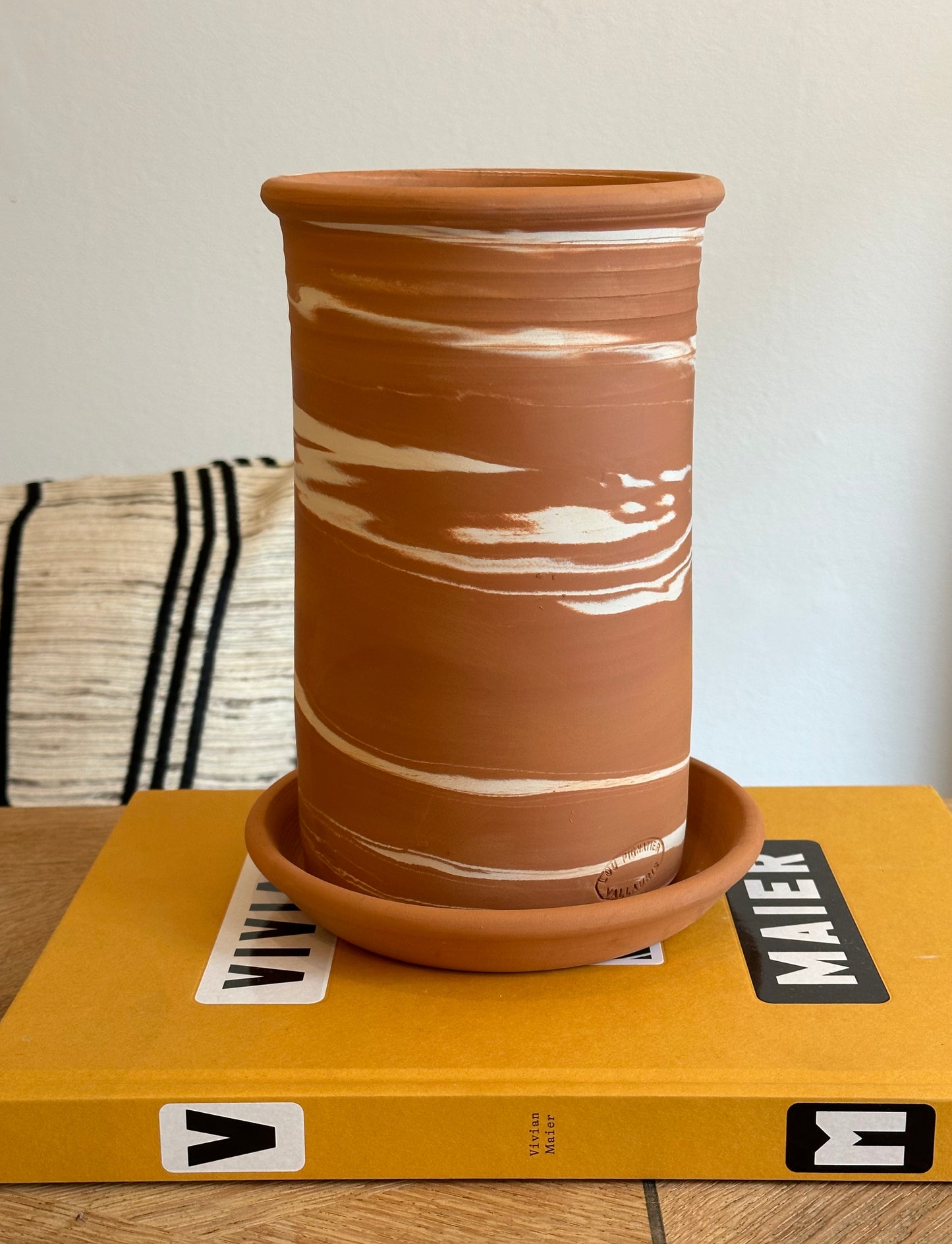 Terracotta wine cooler
