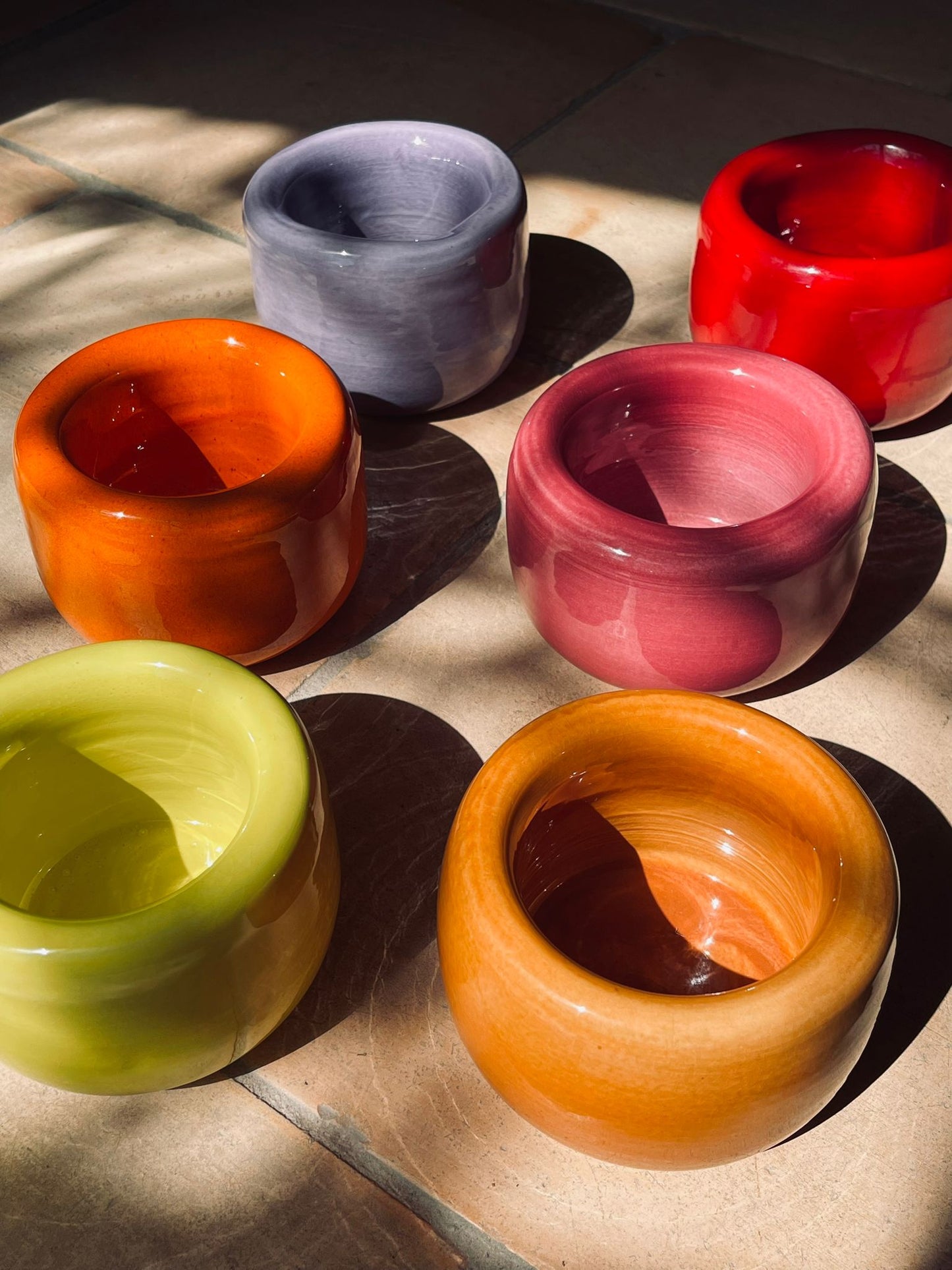 Glazed donuts handmade in France