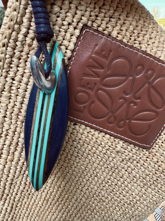 Malibu 1 surf keychain