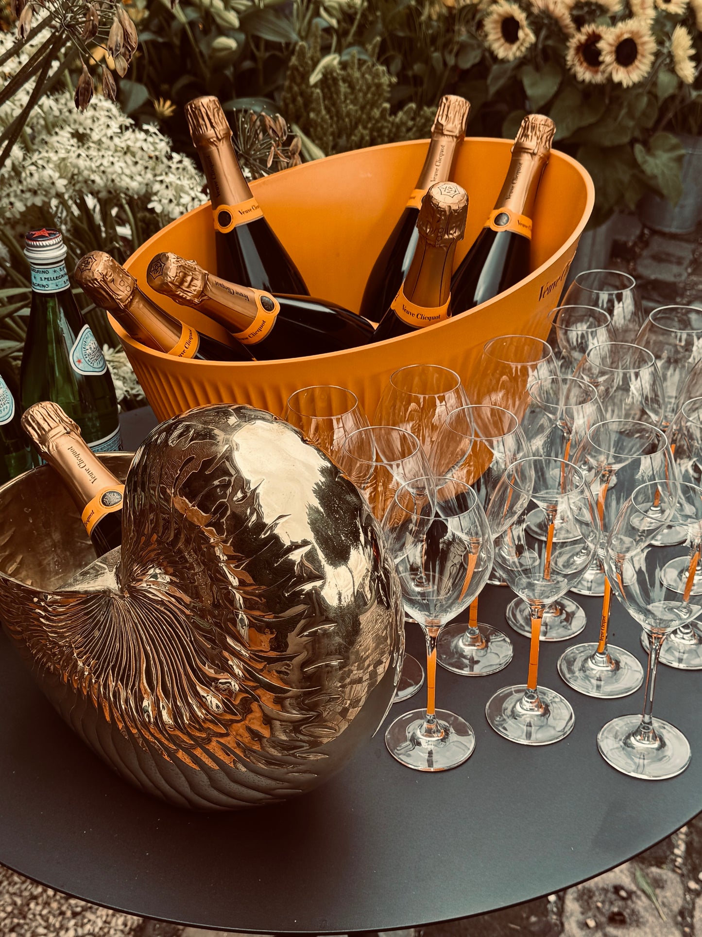 Soiree Brass Champagne cooler Anna Nina x Noëlle limited edition