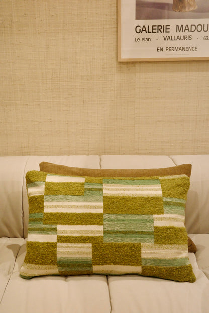 Elitis green cushion