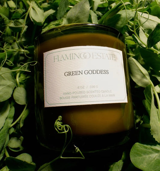 Flamingo estate Green Goddess candle