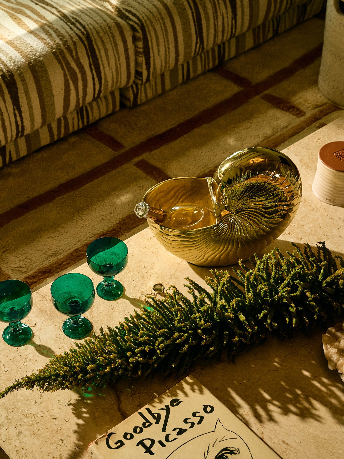 Soiree Brass Champagne cooler Anna Nina x Noëlle limited edition