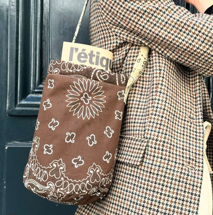 Call it by your name brown bucket bag