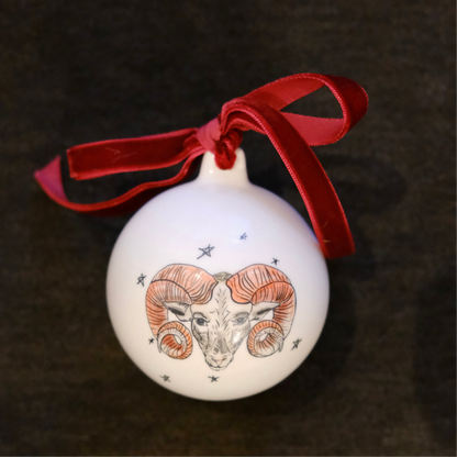 Aries Christmas Bauble Noëlle x Royal Goedewaagen limited edtion