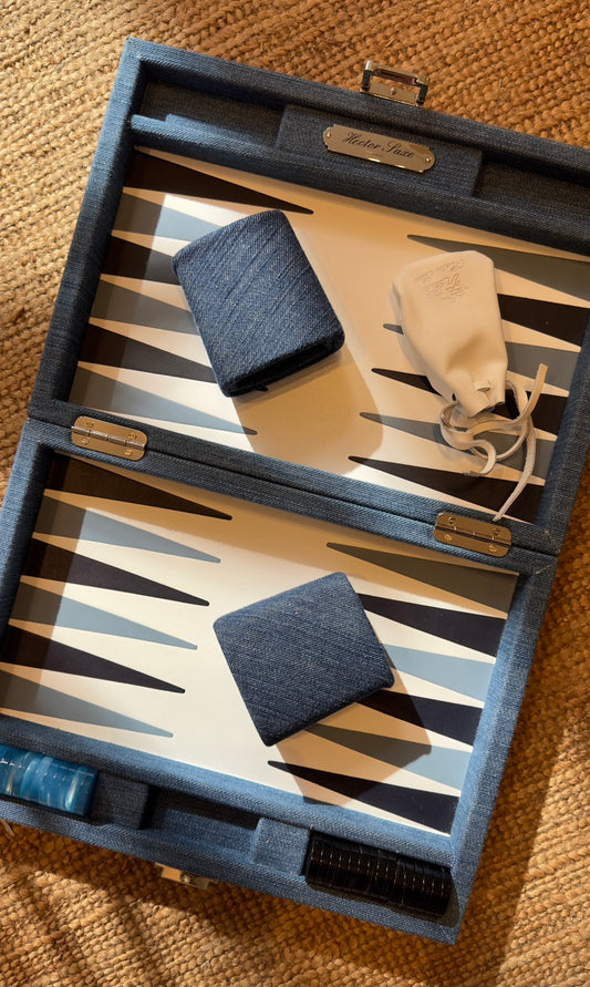 Denim backgammon