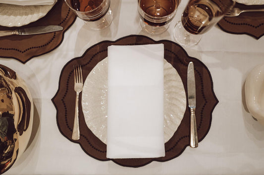 Blank Space x Noëlle Placemats Brown set of 2