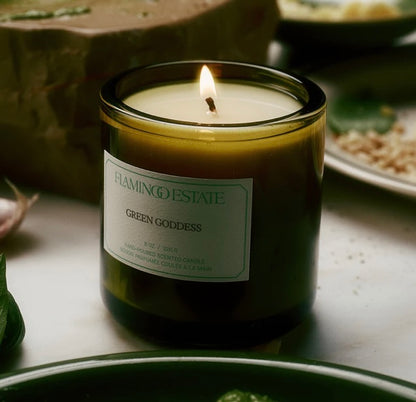 Flamingo estate Green Goddess candle
