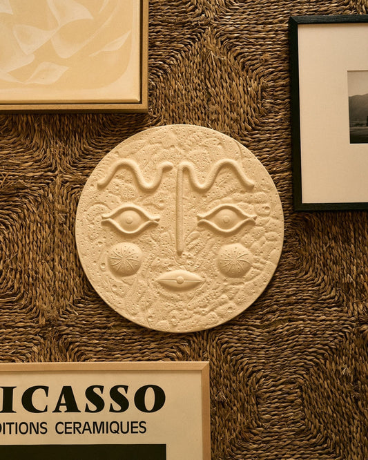 Morning sun ceramic wall object Anna Nina x Noëlle limited edition
