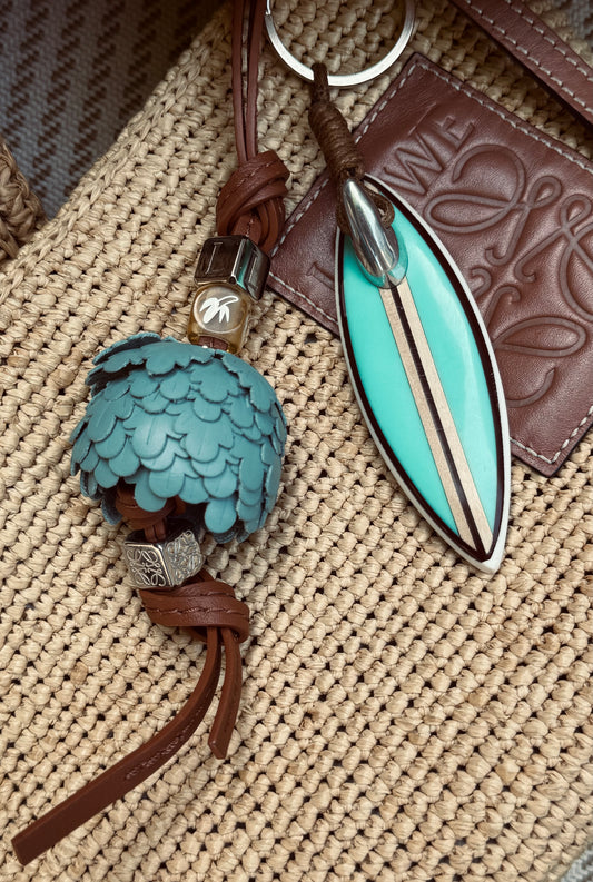 Santa Cruz 3 surf keychain