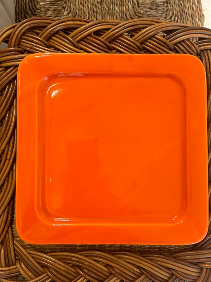 Ceramic plate handmade in France