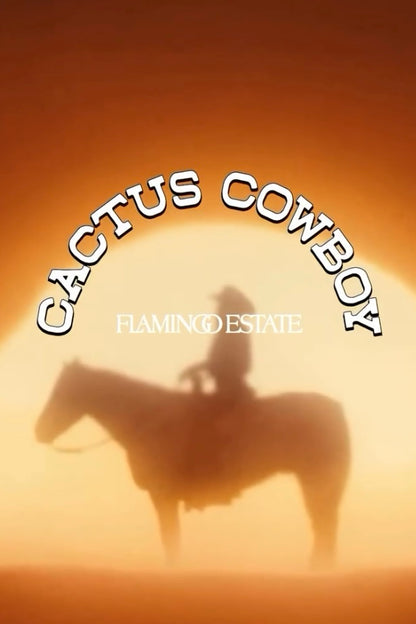 Flamingo estate Cactus Cowboy candle limited edition