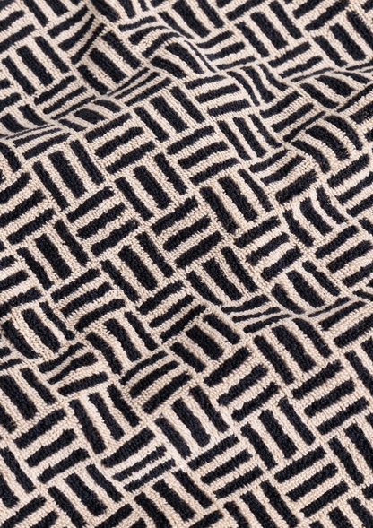 BAINA HAND TOWEL TORRENS Sand & Noir