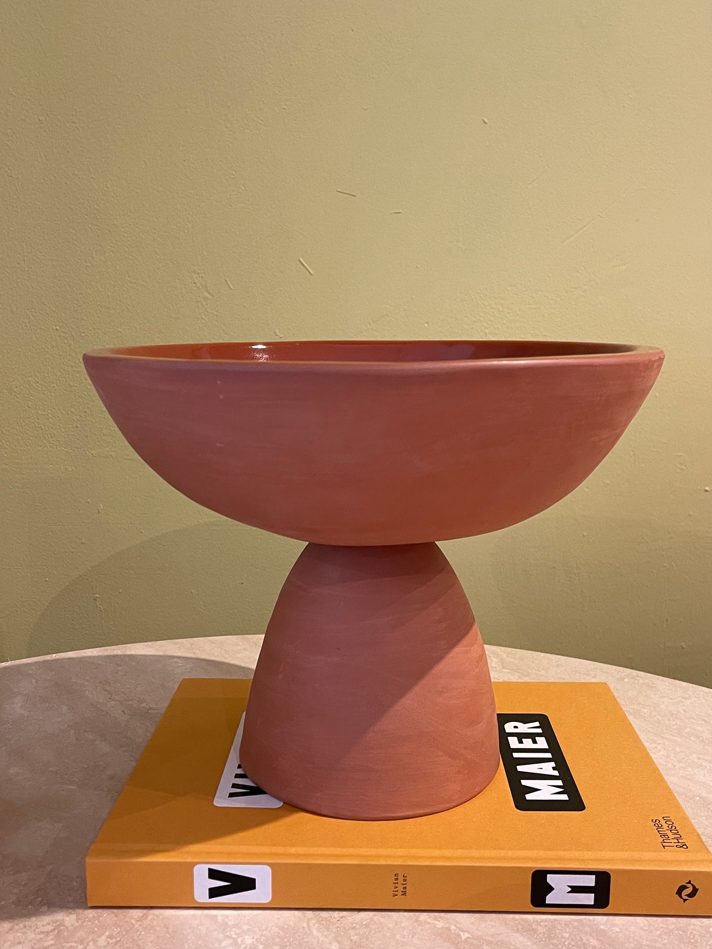 Tina ceramic terracotta bowl