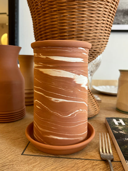 Terracotta wine cooler