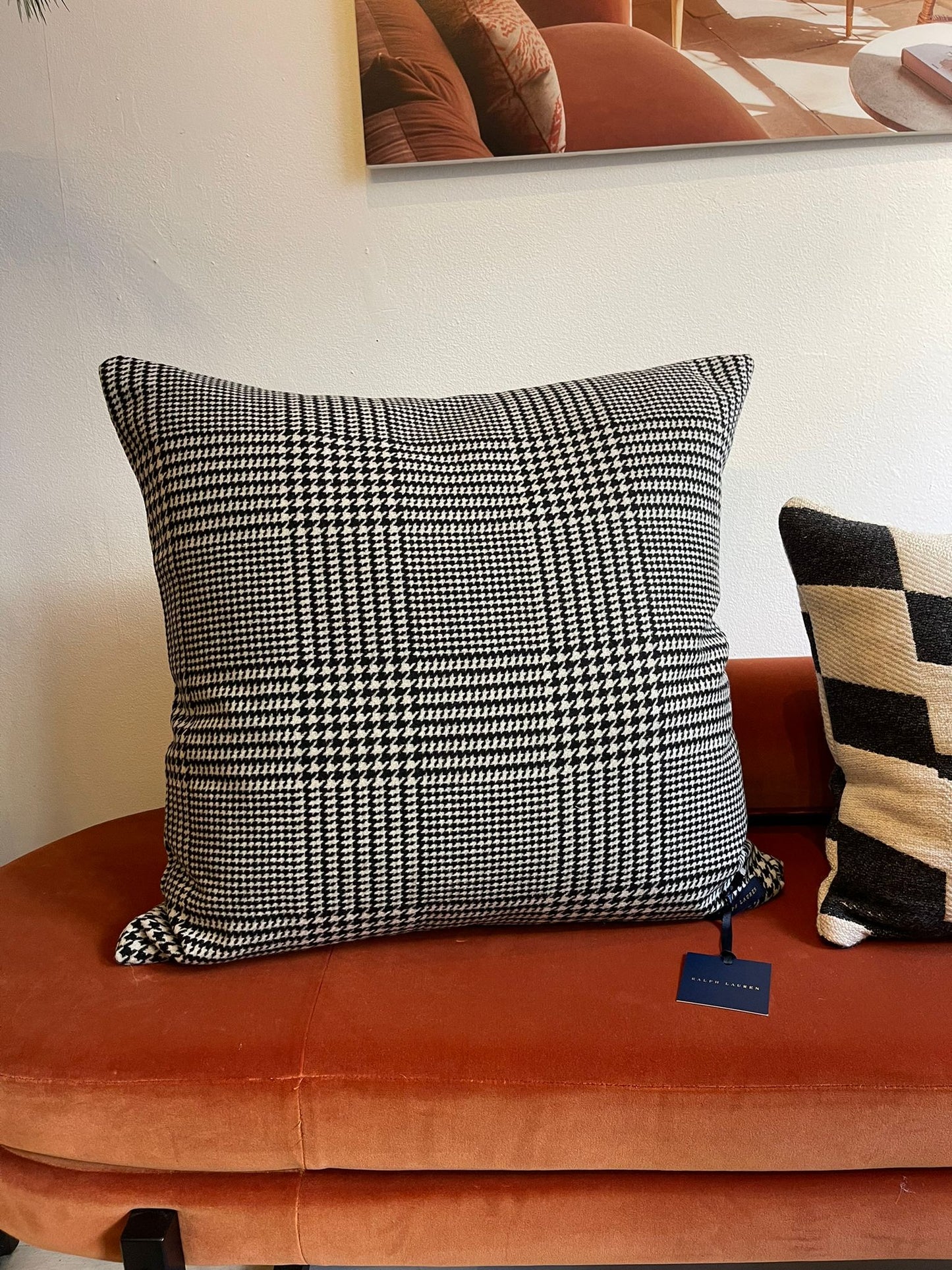 Ralph Lauren dudley plaid cushion