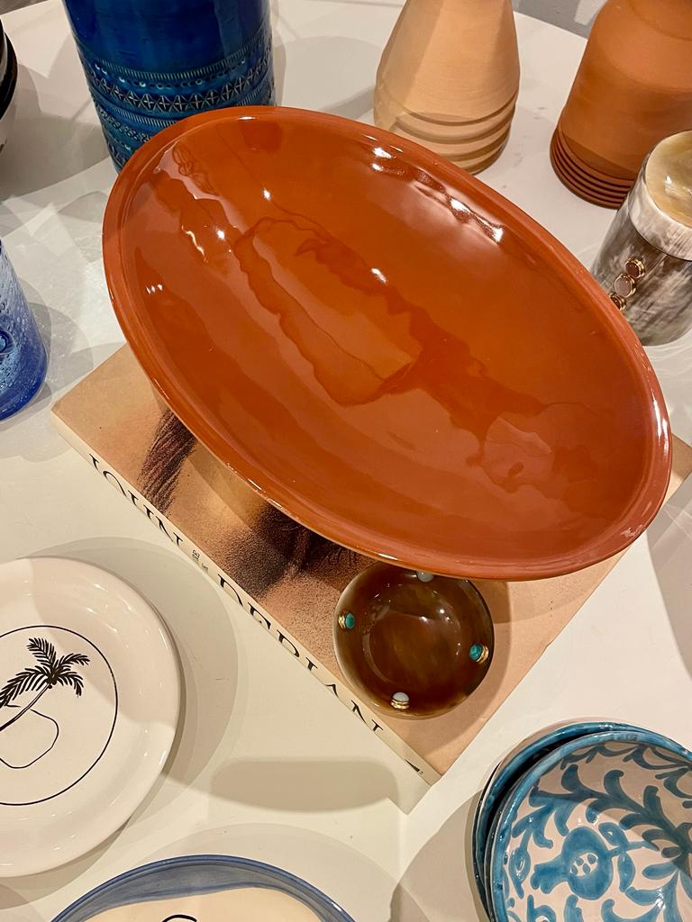 Ceramic bowl Tina terracotta