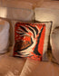 Orange France cushion