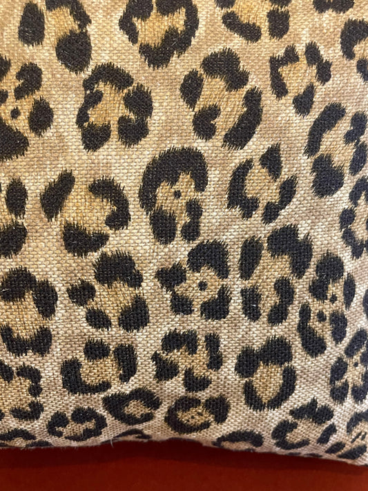 Ralph Lauren Leopard cushion