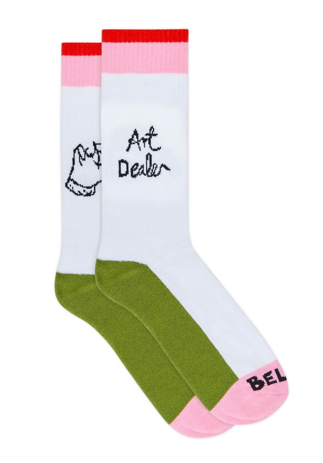 Bella freud art dealer socks