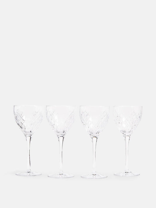 Soho house red wine glasses Barwell set of four