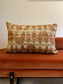Bouclé print cushion